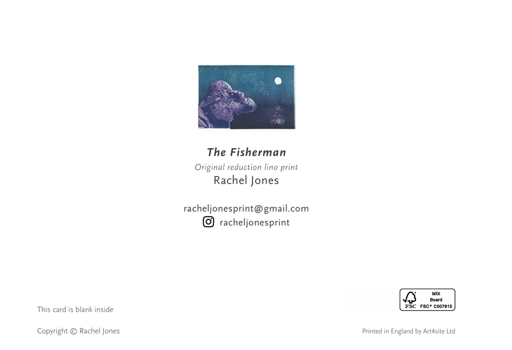 The Fisherman (greetings card)