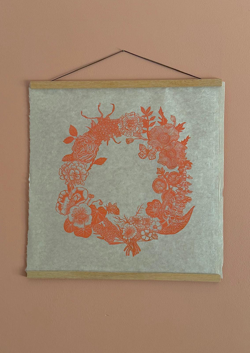 PREORDER Summer Blooms linocut