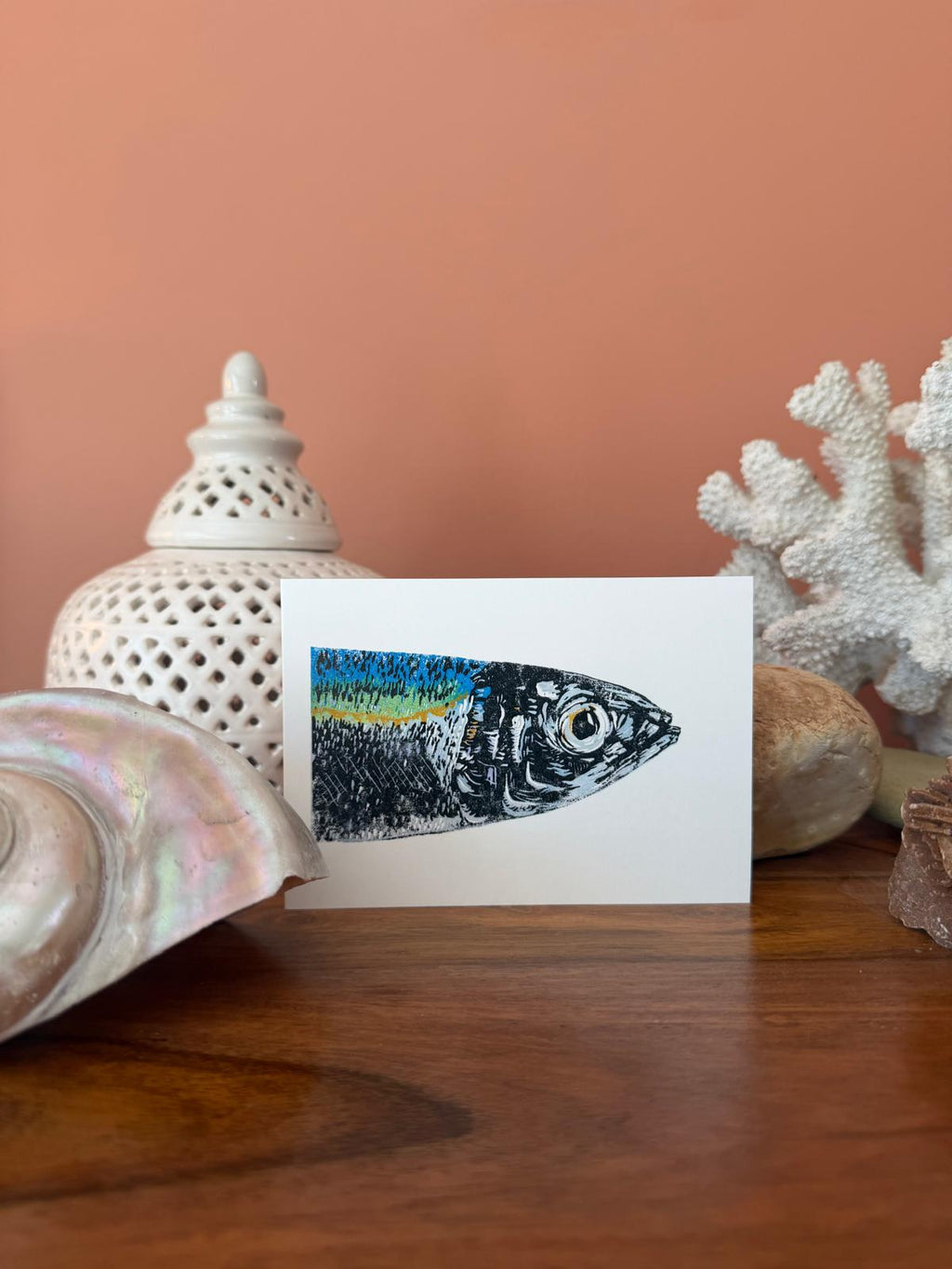 Mackerel - Greetings Card